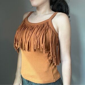 Idyllwind Fringe Tank Top